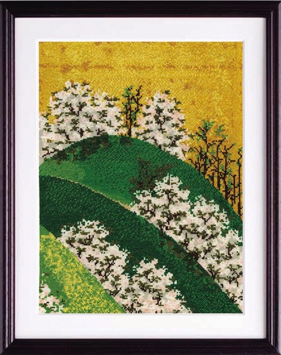 Japanese Embroidery Kit Embroidery DIY Kit Hand Embroidery Etsy