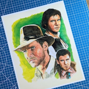 Harrison Ford Art Print