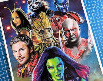 Guardians of the Galaxy Art Print