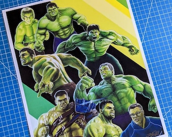 Hulks 11x14 Art Print