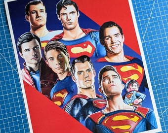 Men of Steel Art Print