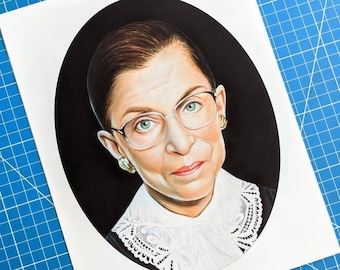 RBG Tribute Art Print