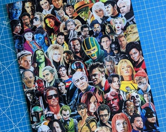 Movie Characters 11x14 Art Print