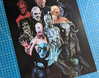 Doug Jones Art Print