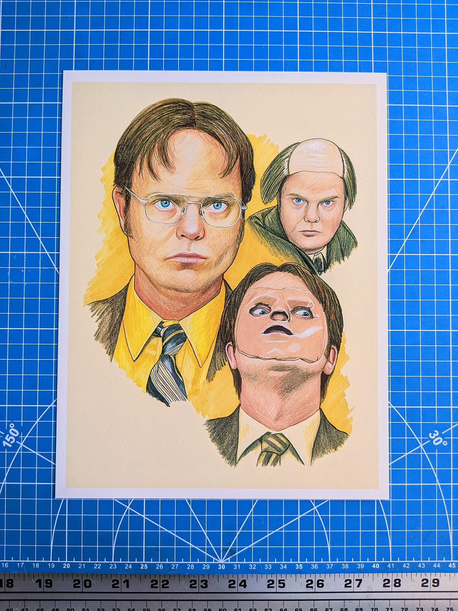 Dwight Schrute Art Print - Etsy