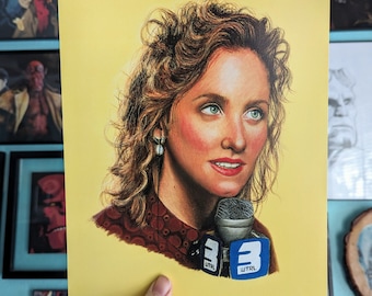 Judith Hoag April O'Neil 8x10 Art Print