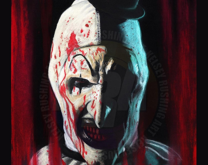 Featured listing image: Art the Clown Art Print
