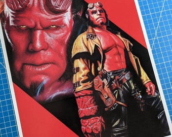 Hellboy 11x14 Art Print