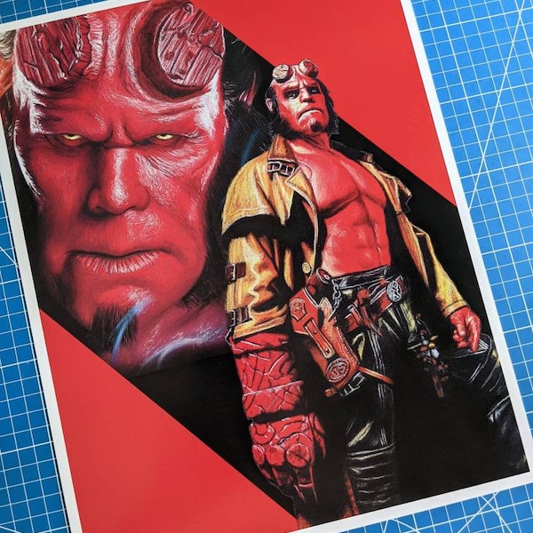 Hellboy 11x14 Art Print