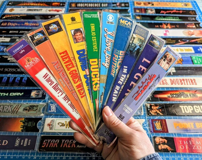 Featured listing image: VHS Bookmarks