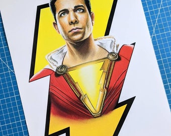 Zachary Levi Art Print