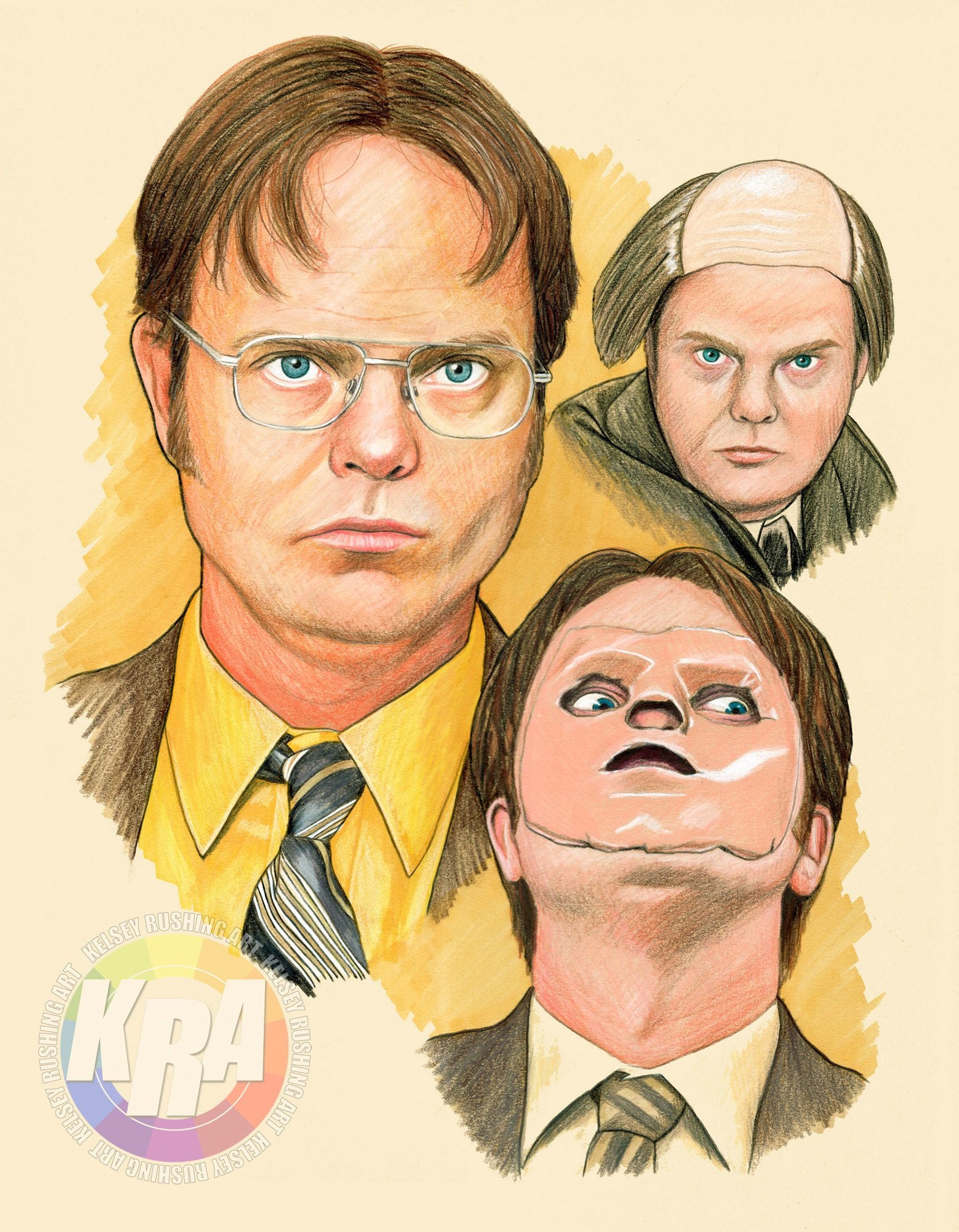 Dwight Schrute Art Print