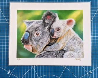 Limited Edition Koala Art Print