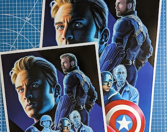 Steve Rogers Art Print