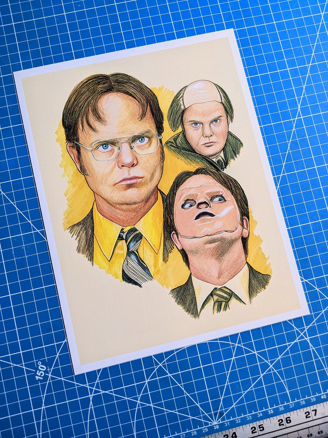 Dwight Schrute Art Print - Etsy