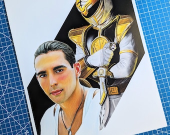 Jason David Frank 11x14 Art Print