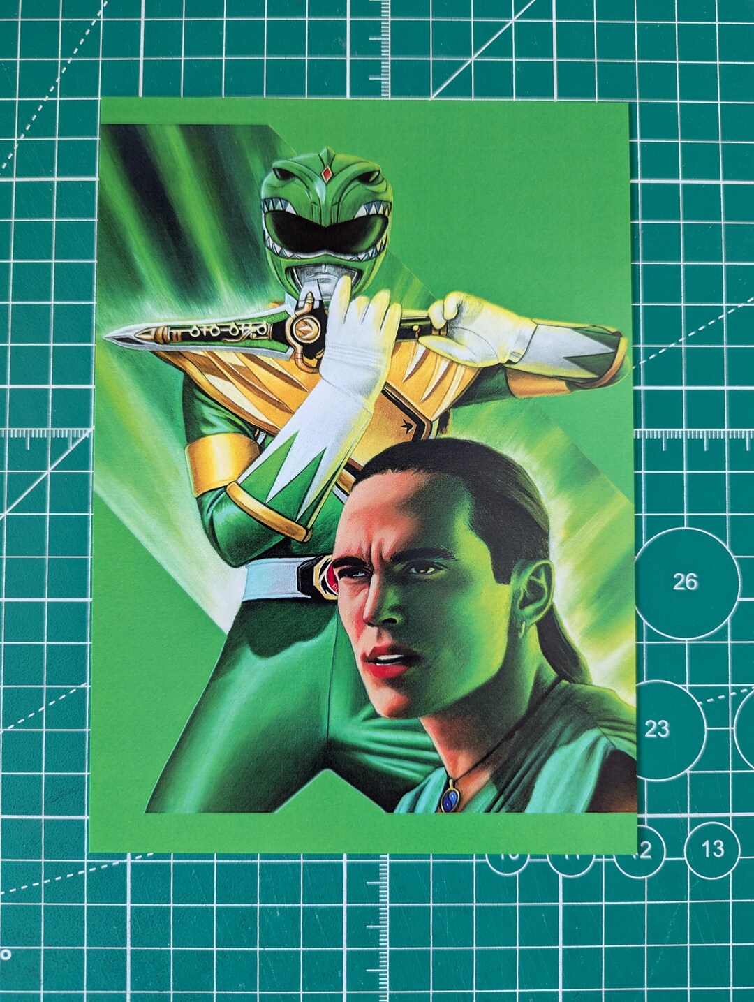 Green Ranger Art Print - Etsy