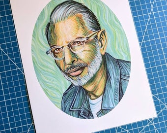 Jeff Van Goldblum Art Print