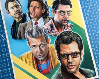 Jeff Goldblum Art Print
