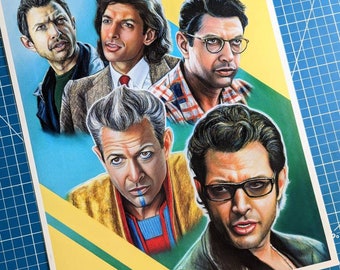 Jeff Goldblum 11x14 Art Print