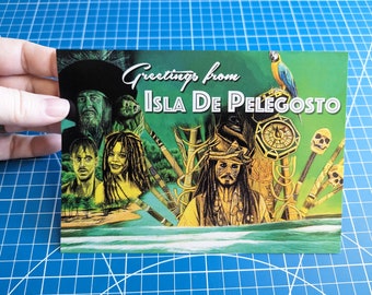 Pirates Isla de Pelegosto 5x7 Art Print