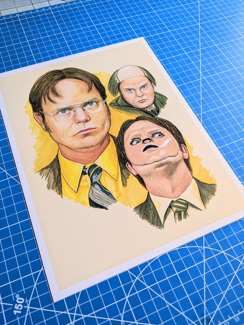 Dwight Schrute Art Print - Etsy