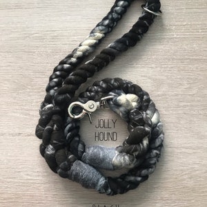 12mm Crackle Rope Dog Lead