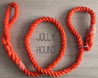 6 FT Slip Lead | Slip Leash Dog Lead | Dog Leash | Rope Dog Lead | Long Slip Lead