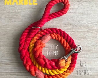 14mm Dog Lead Marble | Large Breed Dog Leash | Strong Rope Dog Lead