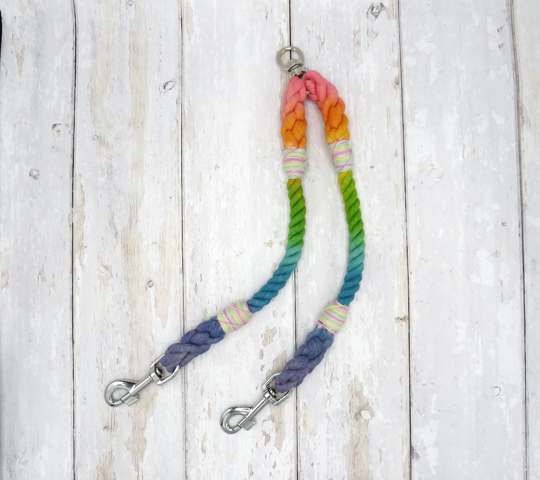 12mm Coupler Dog Lead | Double Leash | Rope Dog Lead | Multi Dog ...