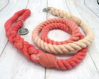 14mm Full Ombré Rope Dog Leash