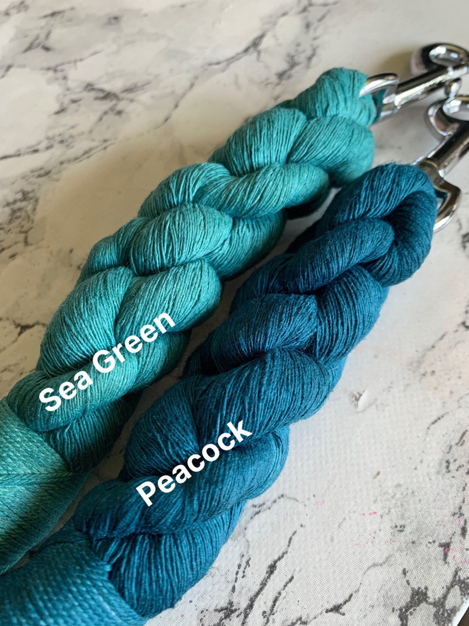 12mm Ombre Dog Collar / Ombré Rope / Dog Collar / Rope Collar Etsy