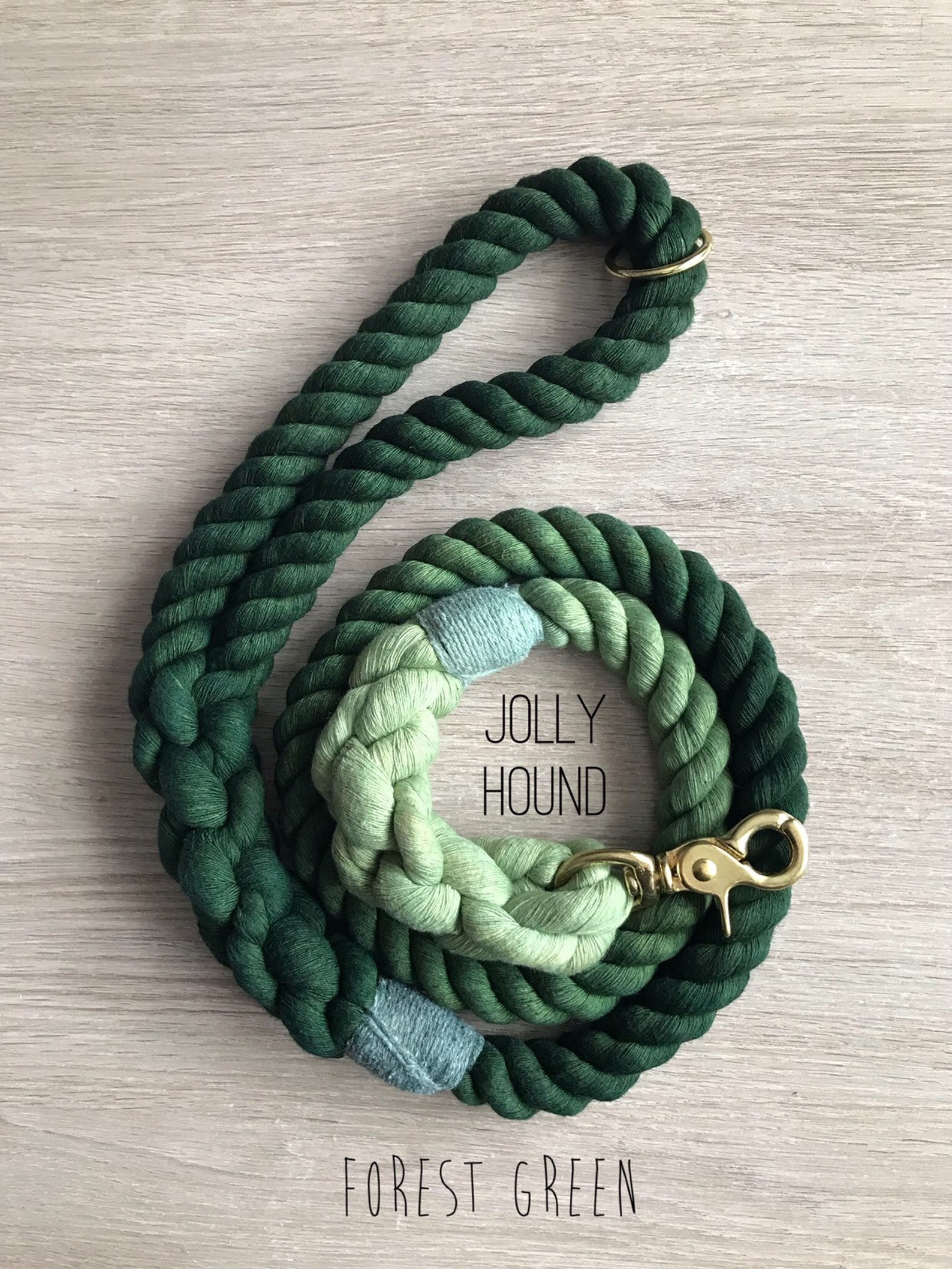 12mm Full Ombré Rope Lead / Dog Leash / Rope Lead / Ombre Etsy