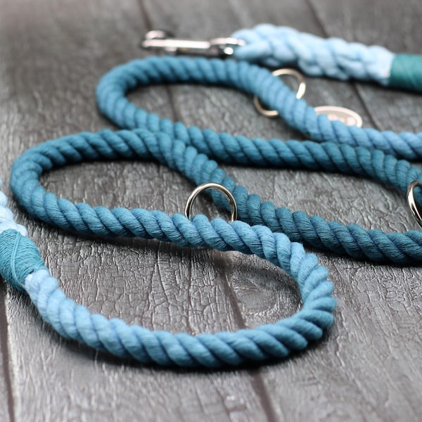 Double Ended Leather Lead Etsy