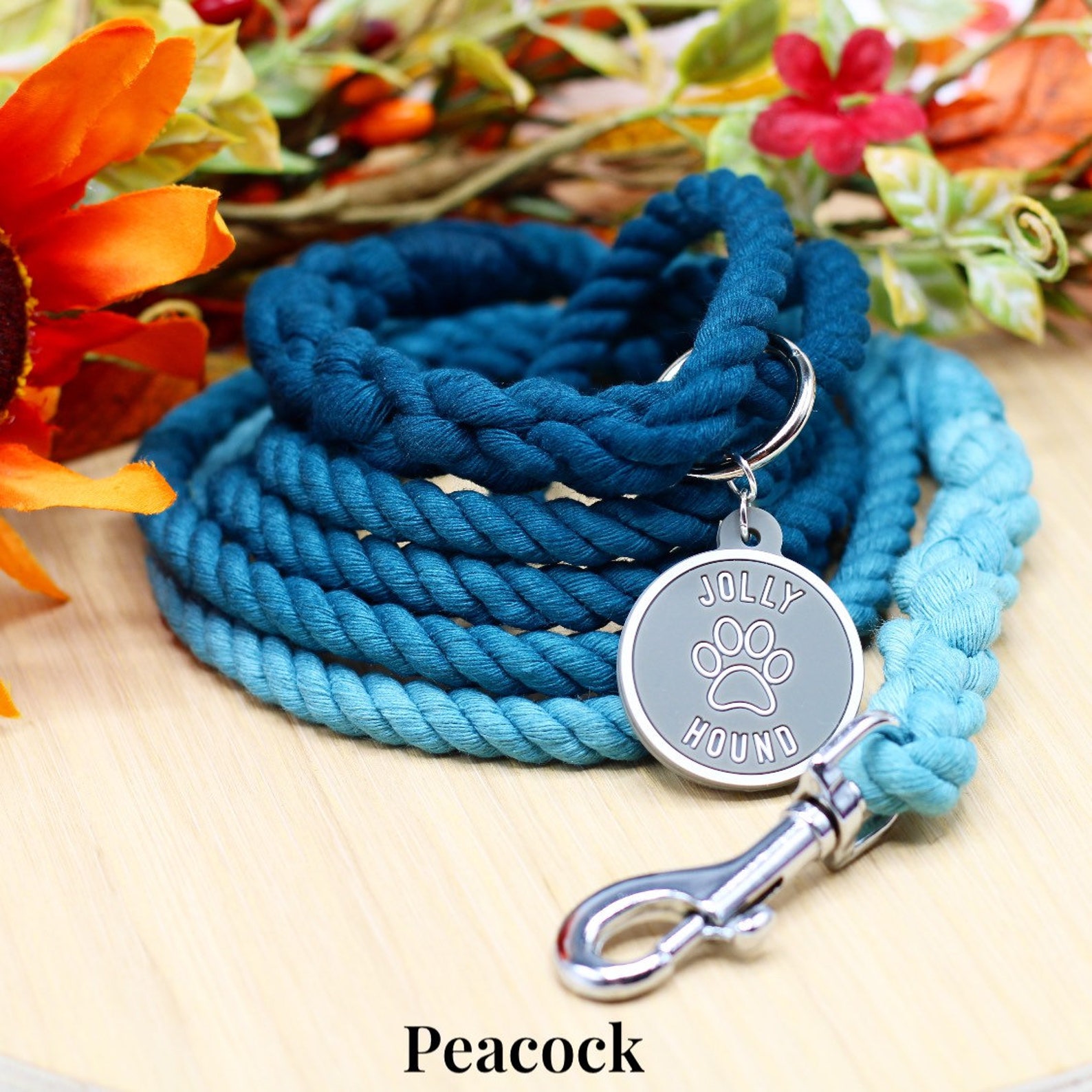 12mm Full Ombré Rope Lead / Dog Leash / Rope Lead / Ombre Etsy