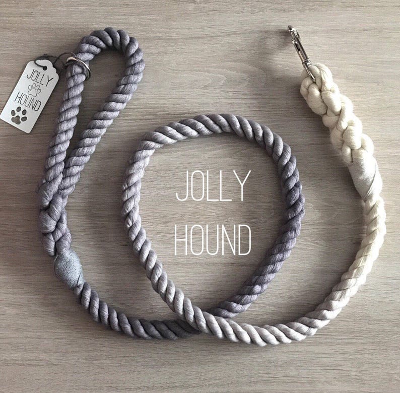 rope style dog leash