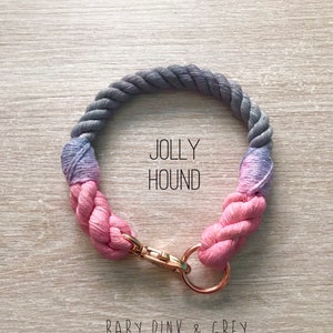 12mm Ombre Dog Collar / Ombré Rope / Dog Collar / Rope Collar / Dog Ombre rope collar / dog collar image 4