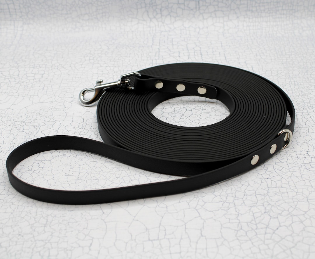 Biothane Long Line Training Dog Leash, Waterproof bing Dog Long Lead