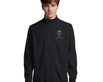 Burn My Shallow Ground Soft-Shell Jacket - Eco-Friendly, Windproof, Water-Resistant with Logo