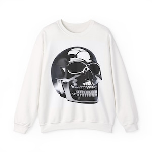 Skull Graphic Unisex Heavy Blend™ Crewneck Sweatshirt