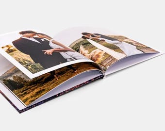 Photo book Photo album Printed Photos Wedding Book Lay Flat Journal Album Gift Maternity photo Gender review Kids Animal Cats Dogs