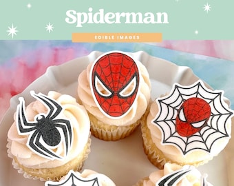 Essbare Cupcake Toppers | 12er Set Geburtstags-Tortenstecker aus Oblatenpapier