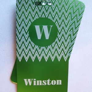 Pair of fancy aluminum laser engraved luggage tags 10 colors - 50 fonts engraved front & back