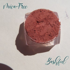Mica-Free Burnt Orange Mineral Eyeshadow: Vegan Loose Pigment Makeup