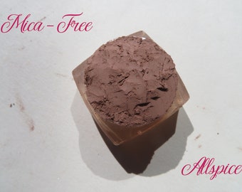 Allspice Brown Mineral Eyeshadow: Matte, Mica-Free, Vegan
