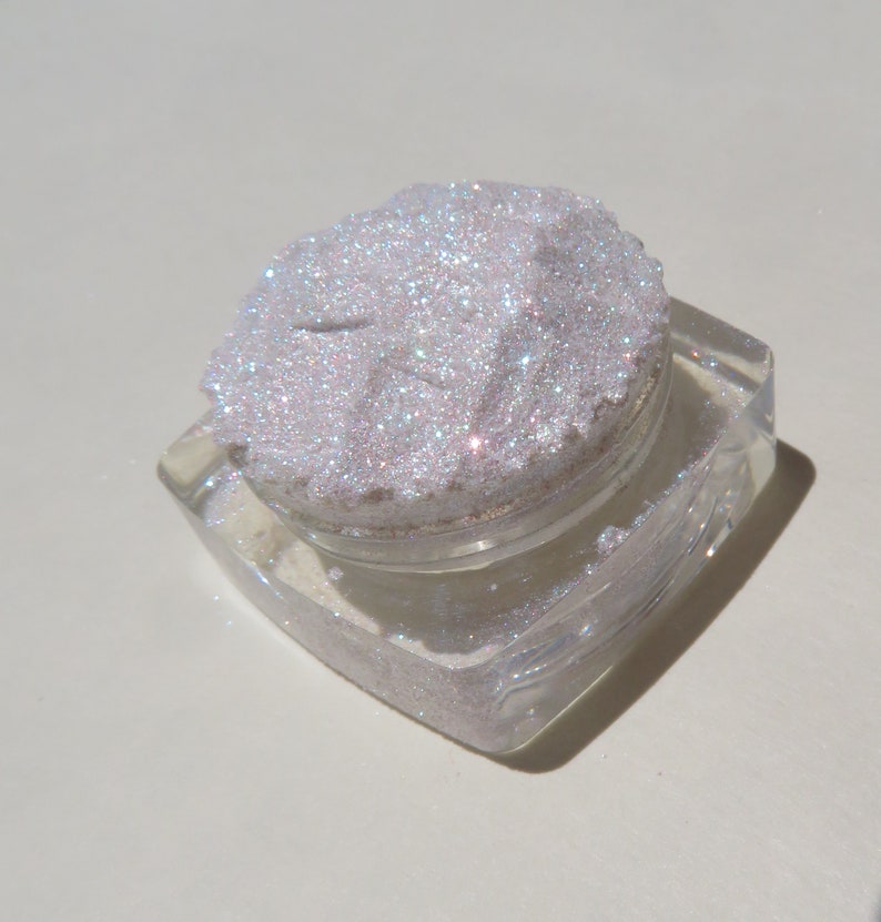 MAD HATTER Sparkly Fine Eye Glitter, Mineral Eyeshadow, Shimmer Highlighter, Loose Powder Vegan Handcrafted Eye Makeup image 3