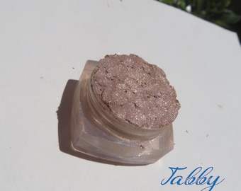 TABBY - Shimmer Taupe Brown Mineral Eye Shadow, Loose Pigment Eco-Friendly, Vegan Mineral Makeup Eyeshadow