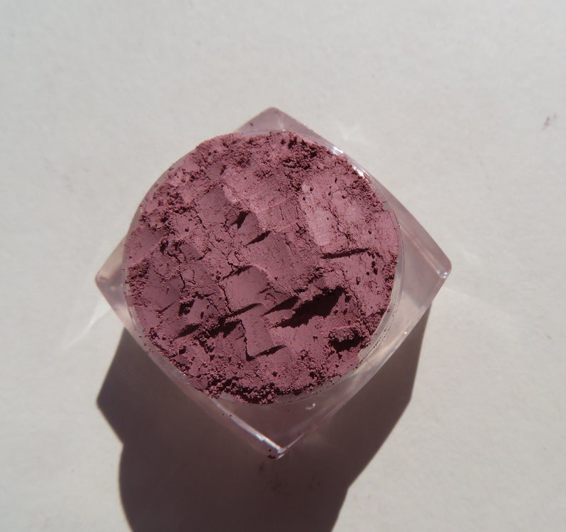 CRAZY Mica-Free Pinky Brown Matte Loose Pigment Mineral Eyeshadow, Vegan, Cruelty Free Mineral Eye Shadow image 6