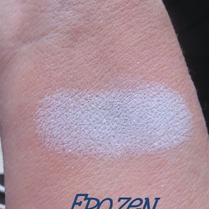 FROZEN Pale Sky Blue Sparkly Shimmer Mineral Eye Shadow, Loose Pigments, Cruelty-free, Vegan Mineral Eyeshadow image 10