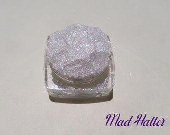 Mad Hatter - Vegan Loose Glitter Mineral Eyeshadow: Sparkly Green-Blue Glitter Shimmer
